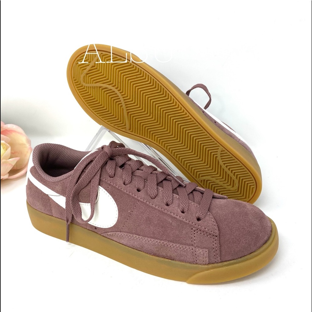 Nike Blazer Low SD Suede Smokey Mauve W AUTHENTIC - Picture 3 of 8